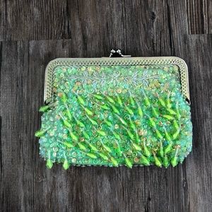 Vintage Beaded Clutch